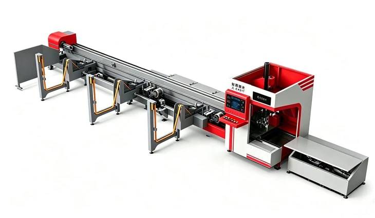 Multi-functional laser tube cutting machine-2